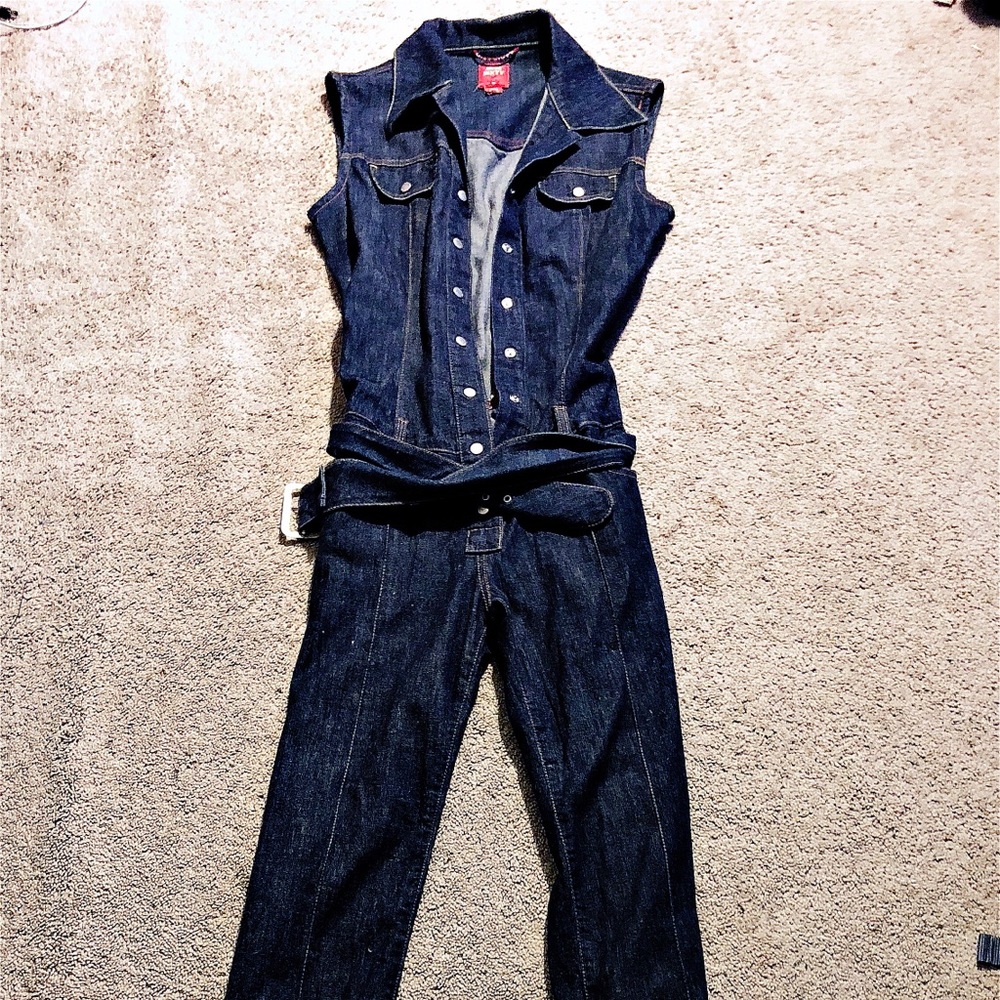 Early 2000s Miss Sixty Denim Jean Jumper